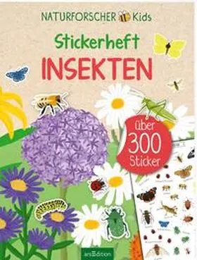  Naturforscher-Kids - Stickerheft Insekten | Buch |  Sack Fachmedien
