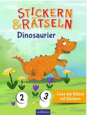  Stickern & Rätseln - Dinosaurier | Buch |  Sack Fachmedien