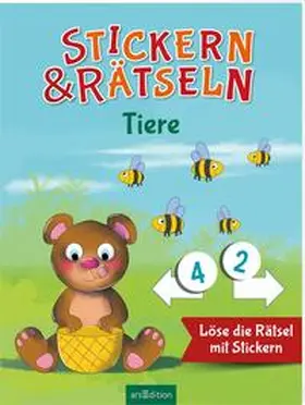  Stickern & Rätseln - Tiere | Buch |  Sack Fachmedien