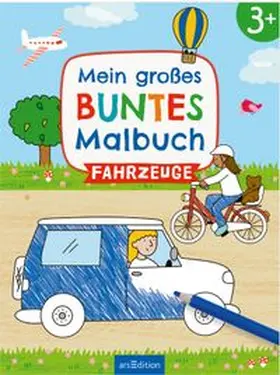 Mein großes buntes Malbuch - Fahrzeuge | Buch | 978-3-8458-5638-4 | www.sack.de