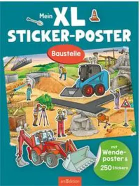  Mein XL Sticker-Poster Baustelle | Buch |  Sack Fachmedien