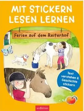 Moser |  Mit Stickern Lesen lernen - Ferien auf dem Reiterhof | Buch |  Sack Fachmedien