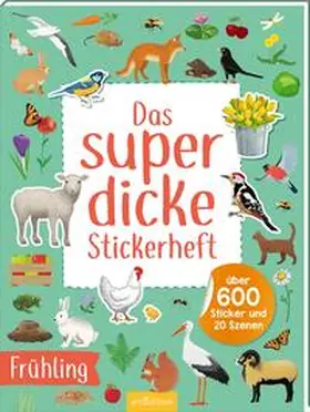  Das superdicke Stickerheft - Frühling | Buch |  Sack Fachmedien
