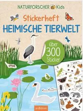  Naturforscher-Kids - Stickerheft Heimische Tierwelt | Buch |  Sack Fachmedien