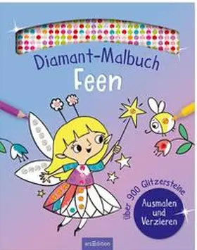 Diamant-Malbuch Feen | Buch |  Sack Fachmedien