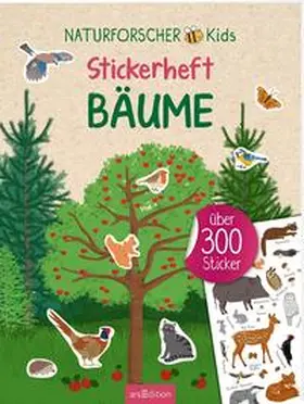  Naturforscher-Kids - Stickerheft Bäume | Buch |  Sack Fachmedien