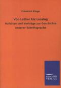 Kluge |  Von Luther bis Lessing | Buch |  Sack Fachmedien