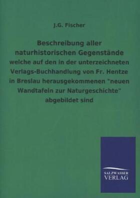 Fischer |  Beschreibung aller naturhistorischen Gegenstände | Buch |  Sack Fachmedien