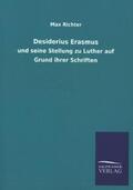 Richter |  Desiderius Erasmus | Buch |  Sack Fachmedien