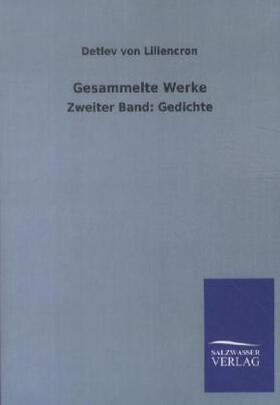 Liliencron |  Gesammelte Werke | Buch |  Sack Fachmedien