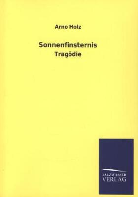 Holz |  Sonnenfinsternis | Buch |  Sack Fachmedien