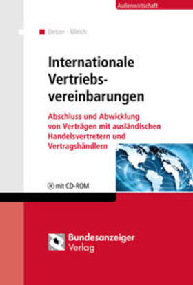 Detzer / Ullrich |  Internationale Vertriebsvereinbarungen | Buch |  Sack Fachmedien