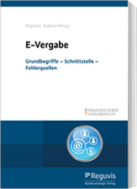 Kuljanin / Dippel / Klipstein | E-Vergabe | Buch | 978-3-8462-0566-2 | sack.de