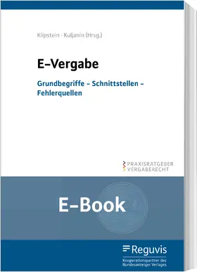 Klipstein / Kuljanin |  E-Vergabe (E-Book) | eBook | Sack Fachmedien
