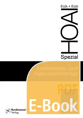 Eich |  Architekten- und Ingenieurvertragshandbuch (E-Book) | eBook | Sack Fachmedien