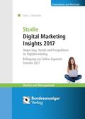 Seitz / Eichsteller |  Studie Digital Marketing Insights 2017 | Buch |  Sack Fachmedien