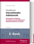 Rödl & Partner GmbH |  Handbuch internationales Arbeitsrecht (E-Book) | eBook | Sack Fachmedien