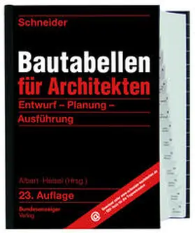 Schneider / Rjasanowa / Albert | Schneider - Bautabellen für Architekten | Buch | 978-3-8462-0881-6 | www.sack.de