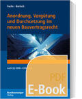 Fuchs / Bartsch |  Anordnung, Vergütung und Durchsetzung im neuen Bauvertragsrecht (E-Book) | eBook | Sack Fachmedien