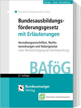 Börsel | Bundesausbildungsförderungsgesetz mit Erläuterungen (BAföG) | Buch | 978-3-8462-0903-5 | sack.de
