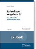Rechten / Röbke |  Basiswissen Vergaberecht (E-Book) | eBook | Sack Fachmedien