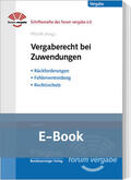 Baecker / Jansen / Jung |  Vergaberecht bei Zuwendungen (E-Book) | eBook | Sack Fachmedien