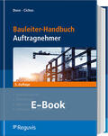 Duve / Cichos |  Bauleiter-Handbuch Auftragnehmer (E-Book) | eBook | Sack Fachmedien