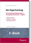 Bernstorff |  Der Exportvertrag (E-Book) | eBook | Sack Fachmedien