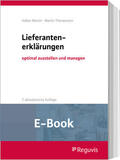 Martin / Thorwesten |  Lieferantenerklärungen (E-Book) | eBook | Sack Fachmedien
