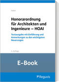 Hebel |  Honorarordnung für Architekten und Ingenieure - HOAI 2021 (E-Book) | eBook | Sack Fachmedien