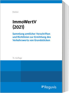 Kleiber |  ImmoWertV (2021) | Buch |  Sack Fachmedien
