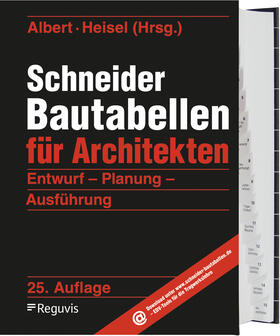 Albert | Rjasanowa, K: Schneider - Bautabellen für Architekten | Buch | 978-3-8462-1315-5 | sack.de