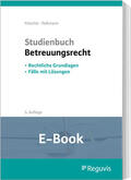 Fröschle / Pelkmann |  Studienbuch Betreuungsrecht (E-Book) | eBook | Sack Fachmedien