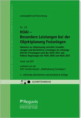  HOAI - Besondere Leistungen bei der Objektplanung Freianlagen | Buch |  Sack Fachmedien