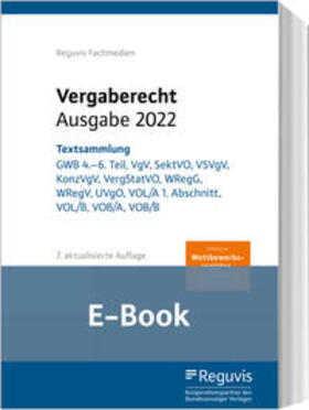 Reguvis Fachmedien GmbH | Vergaberecht - Ausgabe 2024 (E-Book) | E-Book | sack.de