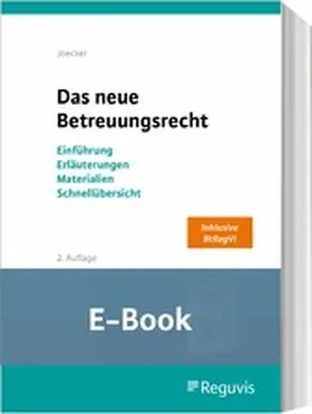 Joecker | Das neue Betreuungsrecht (E-Book) | E-Book | www.sack.de