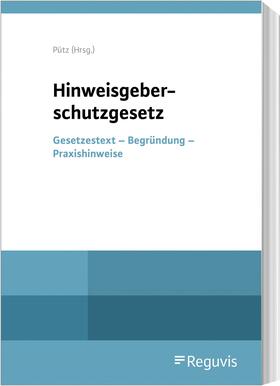 Pütz | Hinweisgeberschutzgesetz | Buch | sack.de