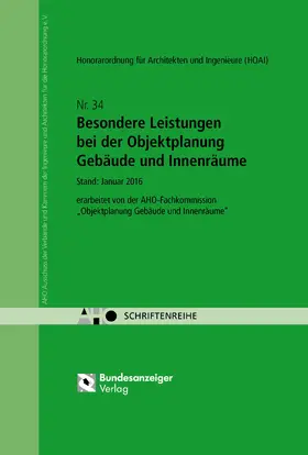 Besondere Leistungen bei der Objektplanung Gebäude und Innenräume Onlineversion | Reguvis Fachmedien GmbH | Datenbank | sack.de