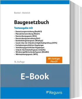 Runkel |  Baugesetzbuch (E-Book) | eBook | Sack Fachmedien