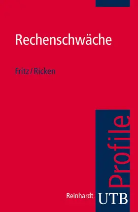 Fritz / Ricken / Fritz-Stratmann |  Rechenschwäche | eBook | Sack Fachmedien