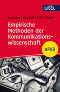 Springer / Koschel / Fahr |  Empirische Methoden der Kommunikationswissenschaft | eBook | Sack Fachmedien