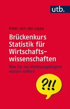 Lippe |  Brückenkurs Statistik für Wirtschaftswissenschaften | eBook | Sack Fachmedien