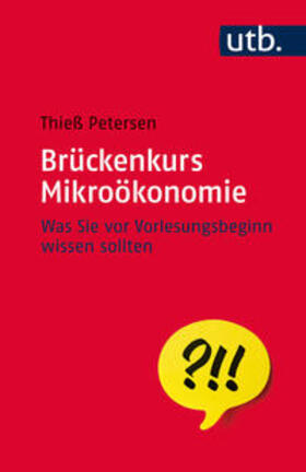 Petersen |  Brückenkurs Mikroökonomie | eBook | Sack Fachmedien