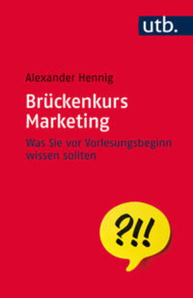 Hennig |  Brückenkurs Marketing | eBook | Sack Fachmedien