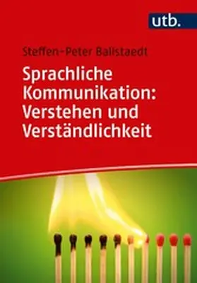 Ballstaedt | Sprachliche Kommunikation: Verstehen und Verständlichkeit | E-Book | www.sack.de