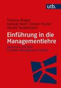 Bieger / Heer / Kuster |  Einführung in die Managementlehre | eBook | Sack Fachmedien