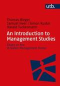 Bieger / Heer / Kuster |  An Introduction to Management Studies | eBook | Sack Fachmedien