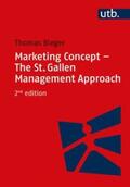 Bieger |  Marketing Concept - The St. Gallen Management Approach | eBook | Sack Fachmedien