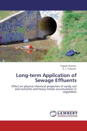 Sharma / Totawat |  Long-term Application of Sewage Effluents | Buch |  Sack Fachmedien