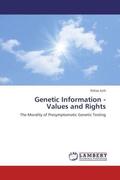 Juth |  Genetic Information - Values and Rights | Buch |  Sack Fachmedien